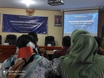 Admin Desa Ngulanwetan Mendapat BIMTEK Digitalisasi Pajak Daerah